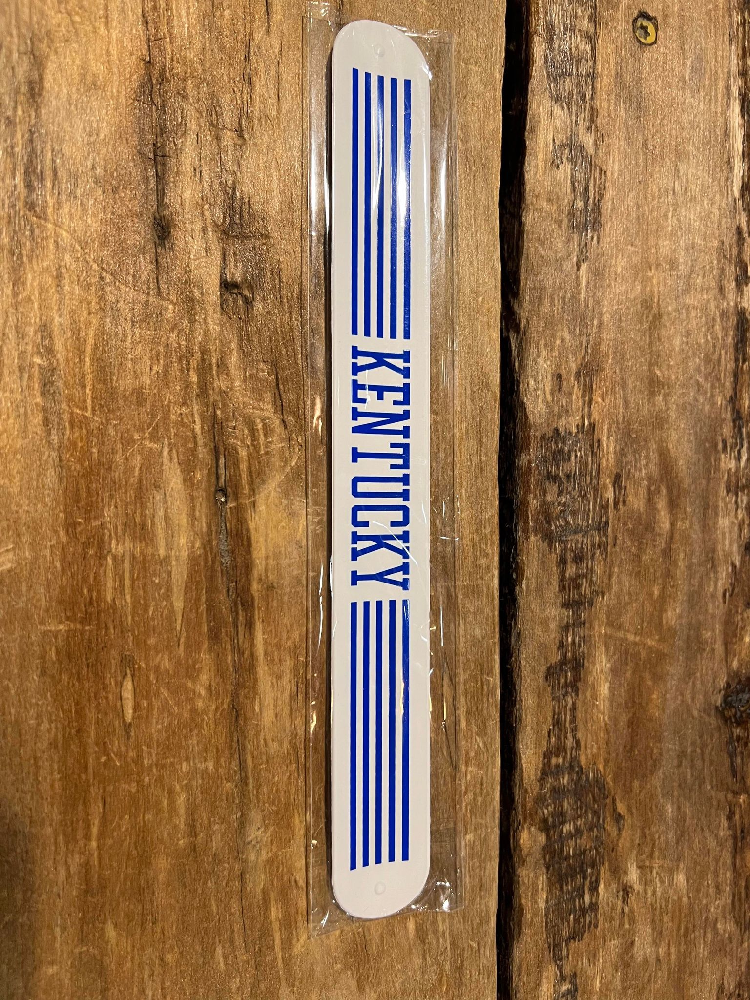 White KY Slap Bracelet