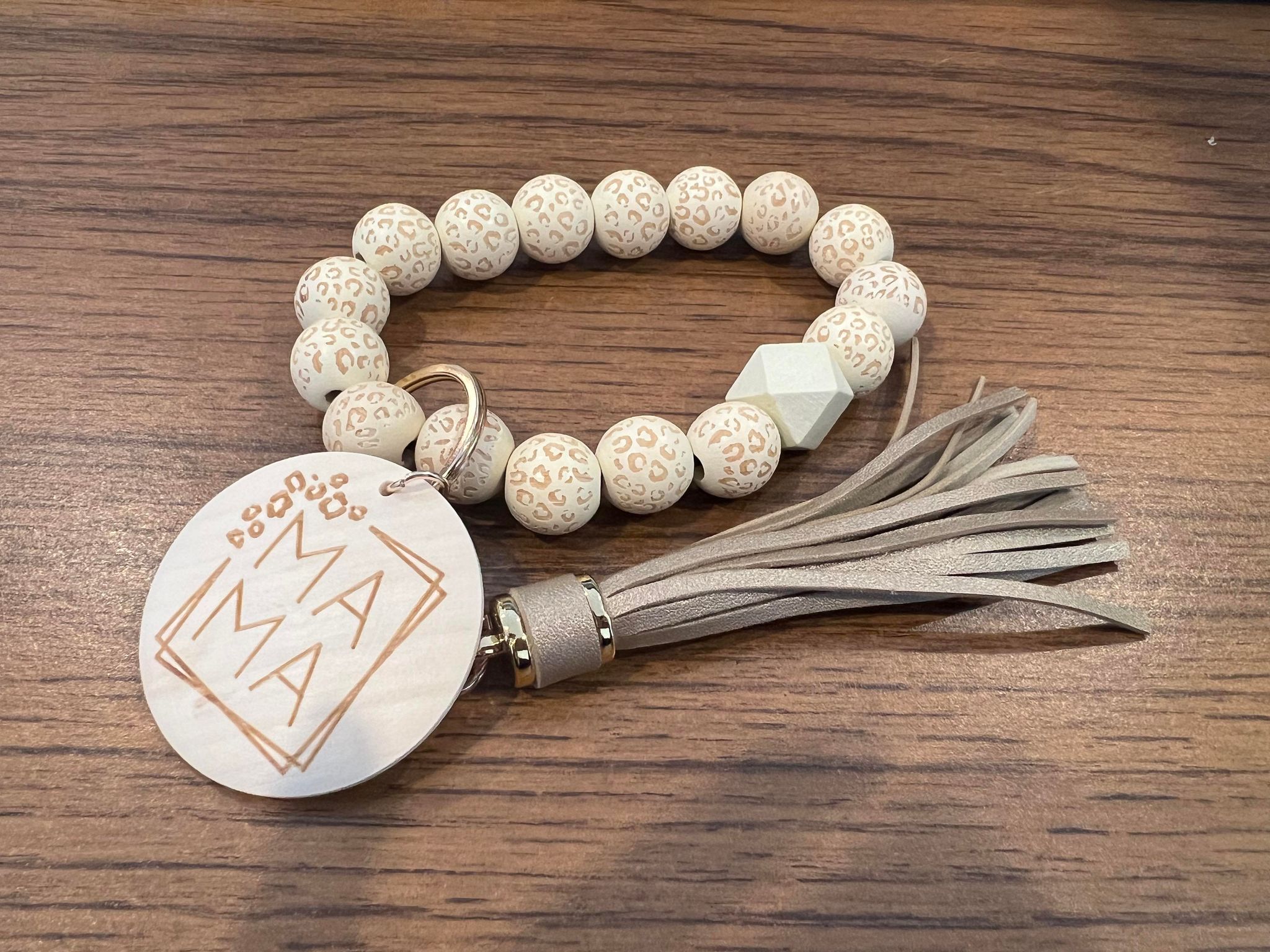 Cream Mama Keychain